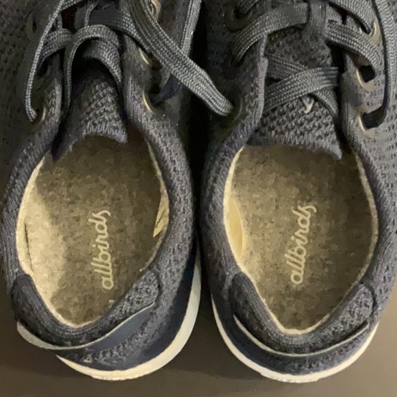 allbirds women's Tree Piper in Moonrise (drk blue) w/ white sole size W 9 - Picture 7 of 8